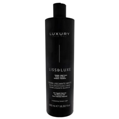 Luxury Hair Pro Liss&Luxe White Smoothing Cream for Natural Hair