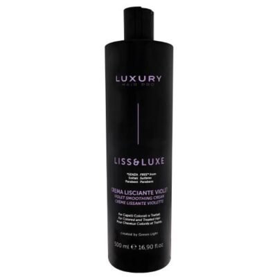 Luxury Hair Pro Liss&Luxe Violet Smoothing Cream for Colored and Treated Hair